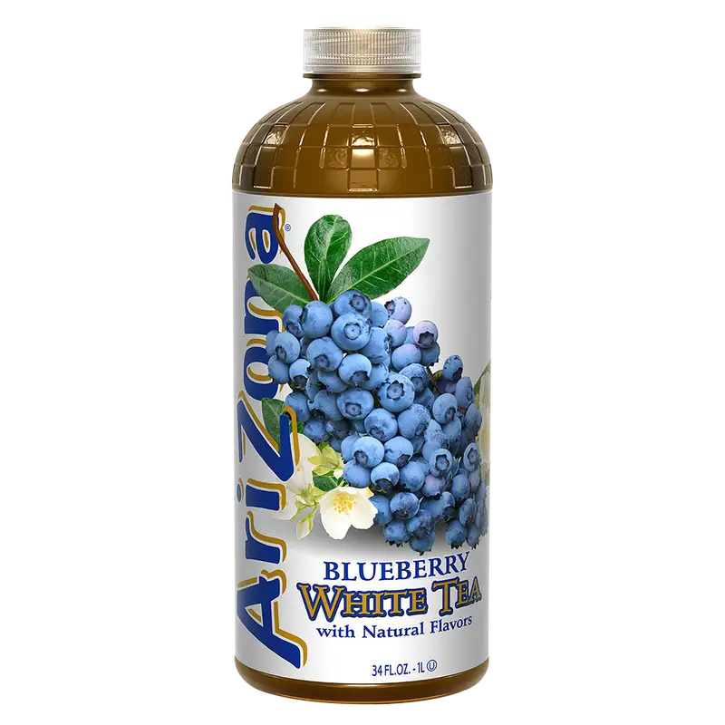 AriZona Blueberry White Tea 1 liter Btl