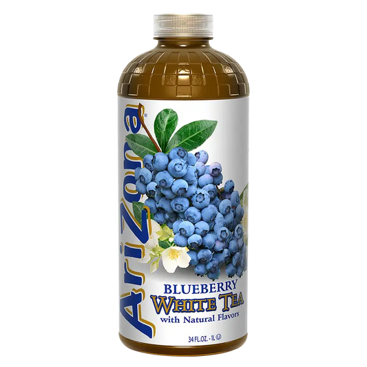 AriZona Blueberry White Tea 1 liter Btl