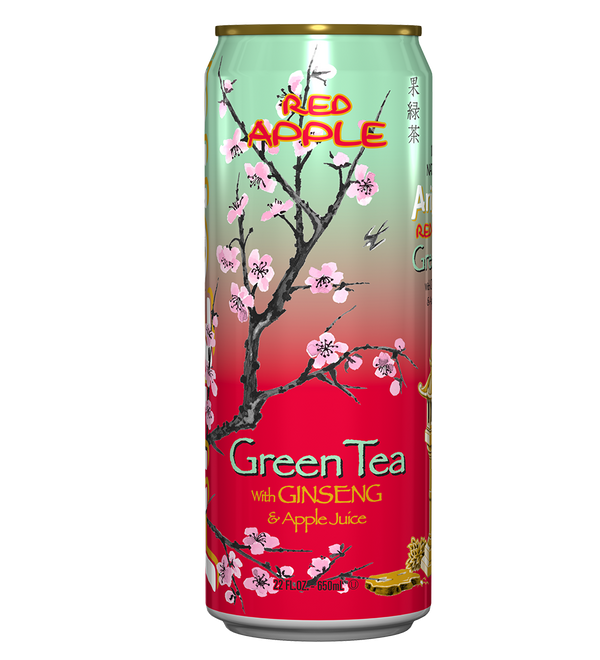 Arizona green tea with ginseng and red apple