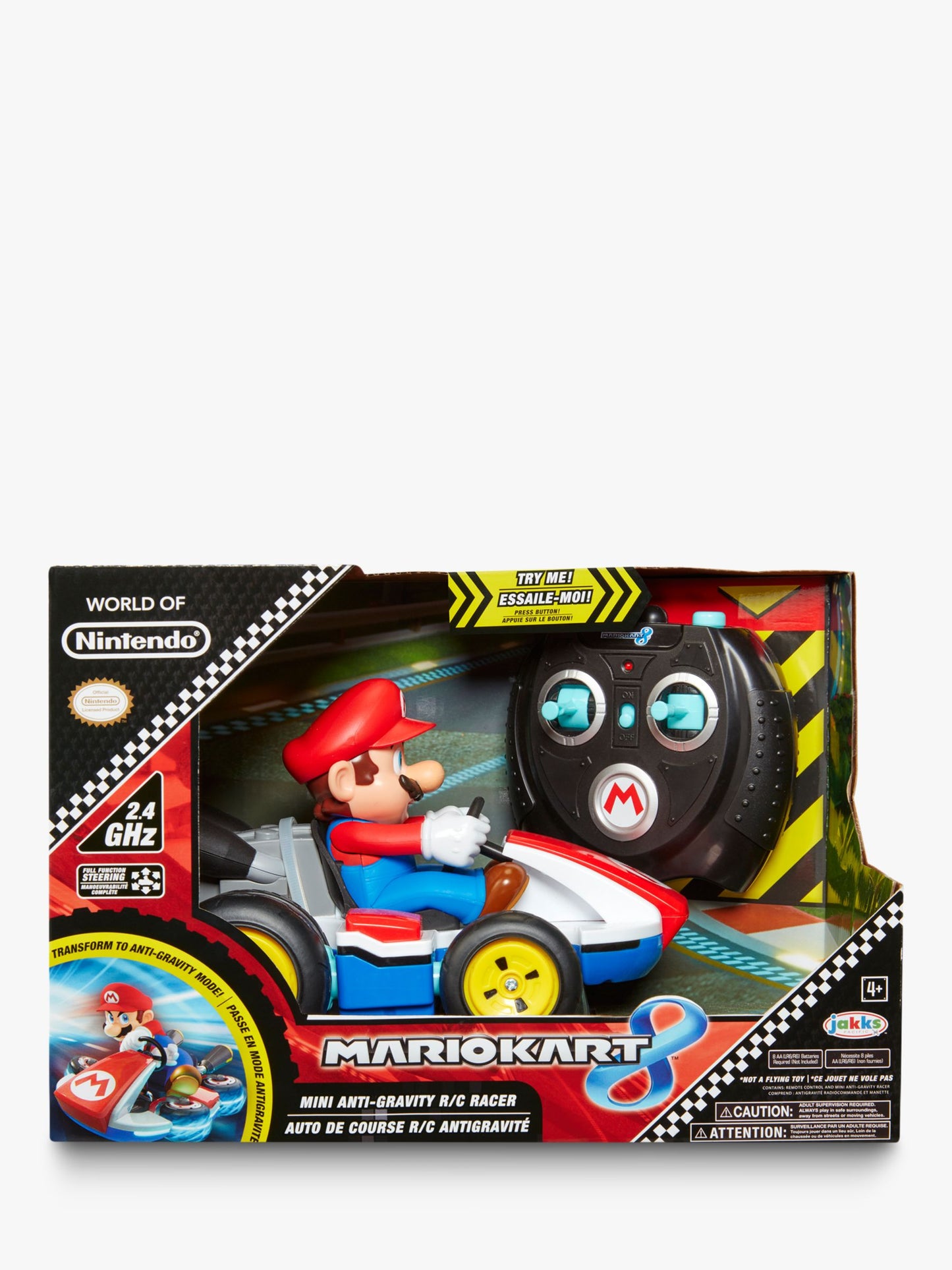 Mario Kart 8 Mini Anti-Gravity Remote Control Racer - hat