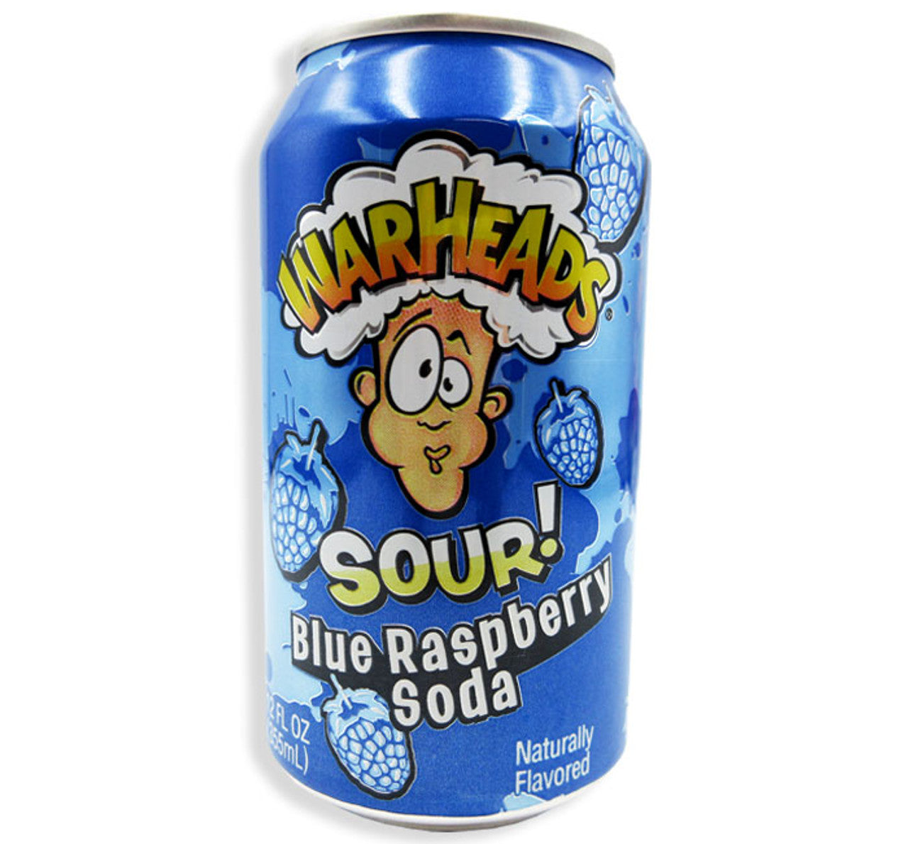 warheads sour drinks blue raspberry soda