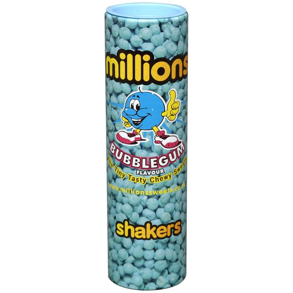 Millions bubble gum shaker