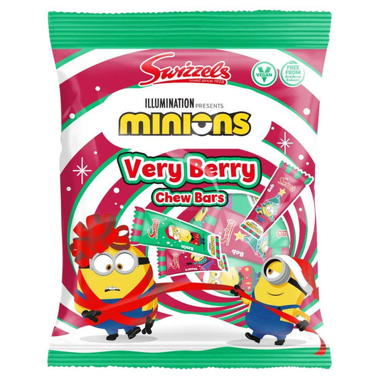 Swizzels Minions Very Berry Chew Bars 140g