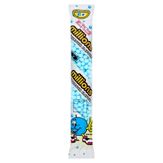 Millions bubblegum tube candy