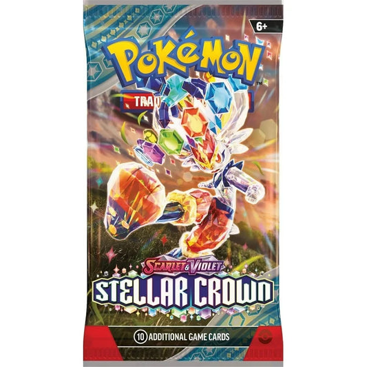 Pokémon scarlet and violet stellar crown trading card game