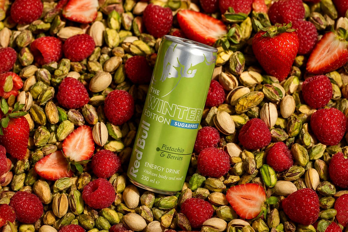Red bull winter pistachio &berries