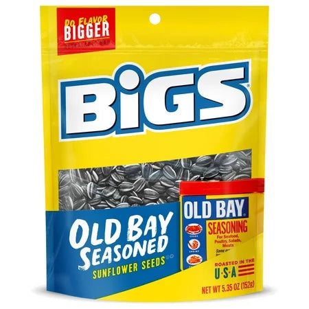 بذور عباد الشمس المتبلة من BIGS Old Bay، 5.35 أونصة