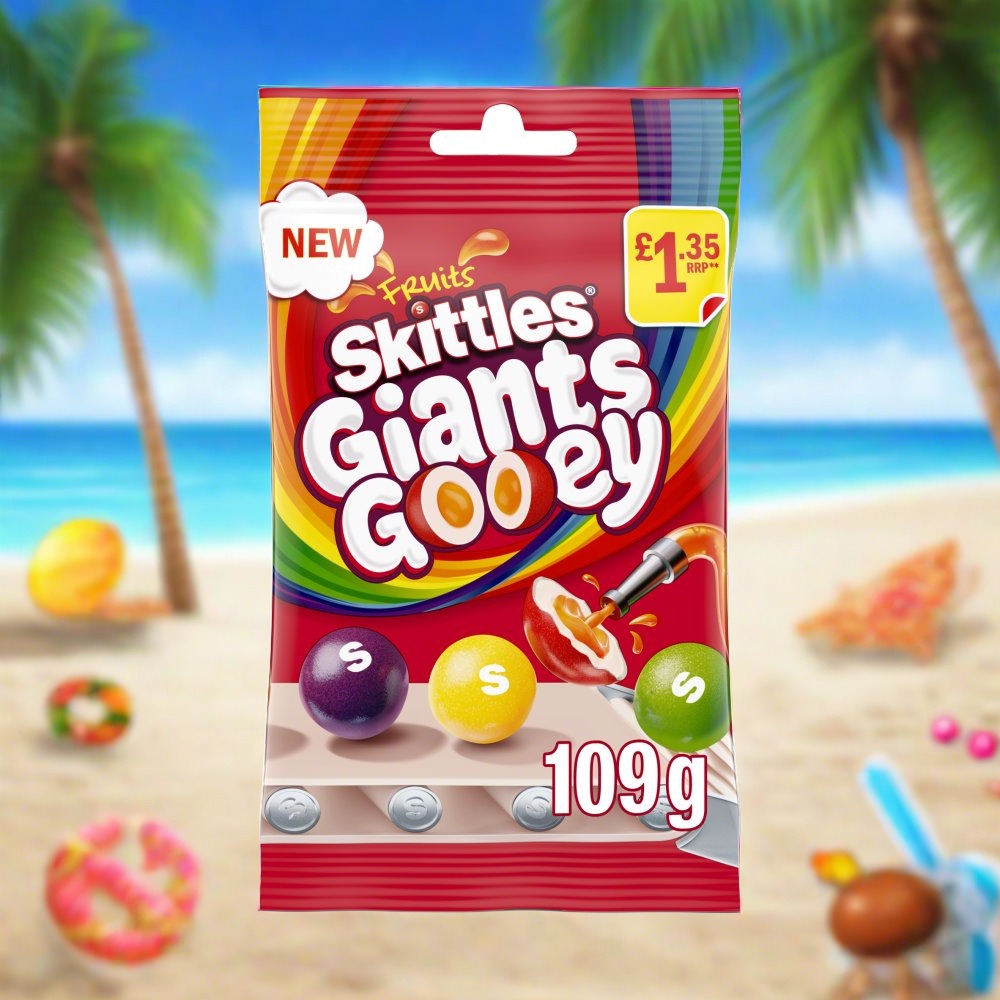 Skittles giants gooey