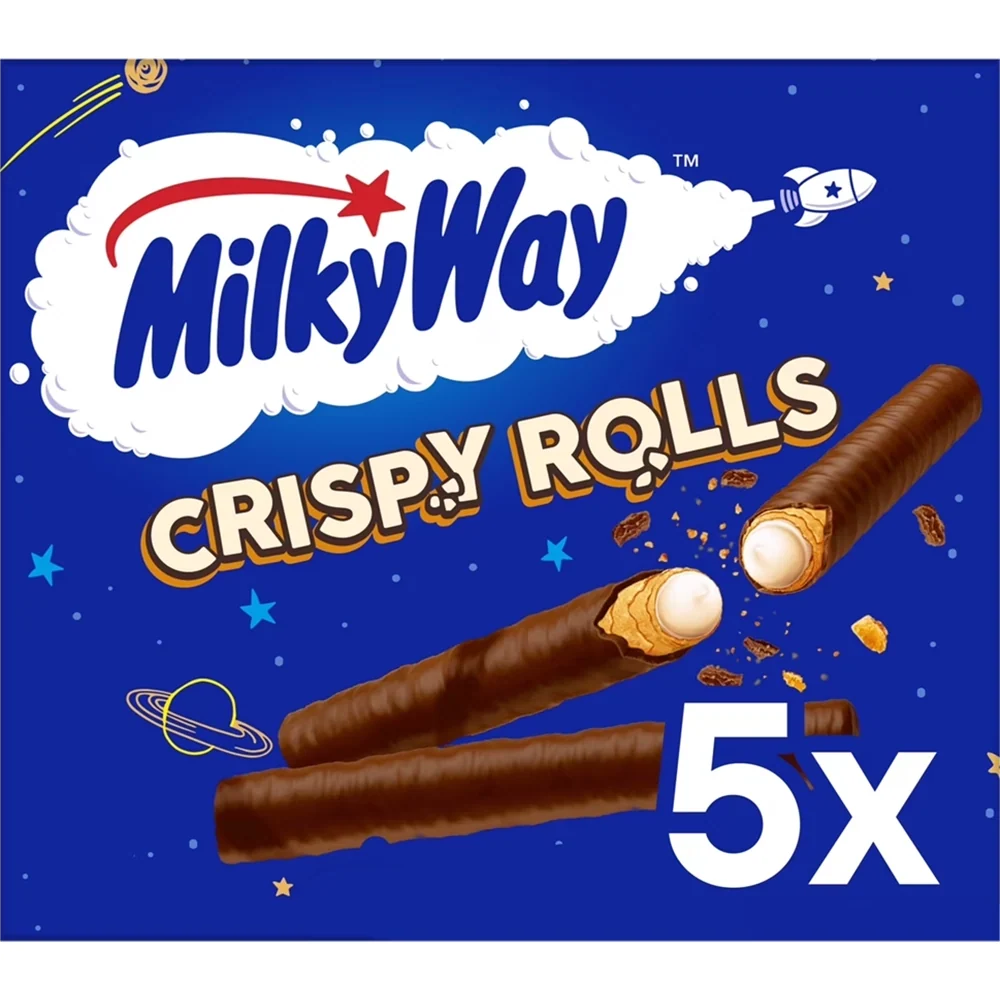 Milky way crispy rolls
