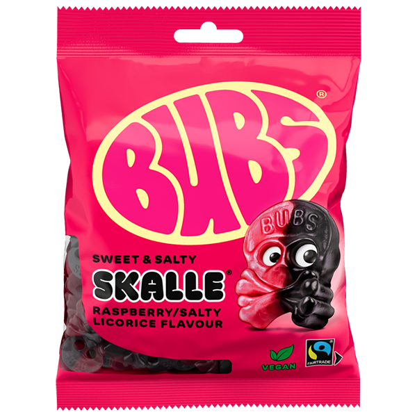 Bubs sweet and salty skull foam candy 90g