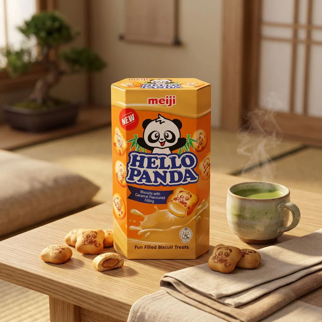 Meiji Hello panda caramel ميجي مرحباً باندا كراميل