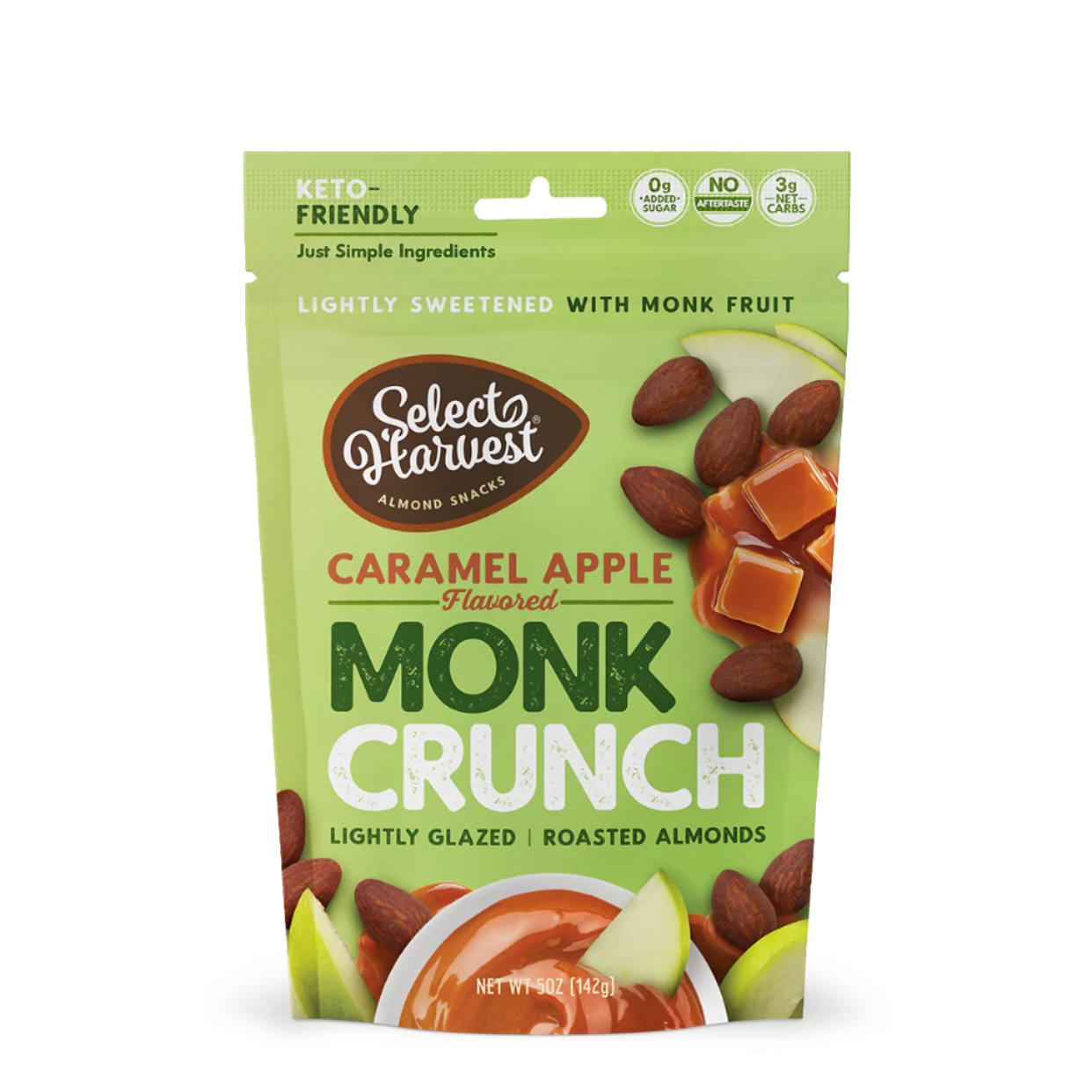 SH caramel apple Monk Crunch roasted Almonds