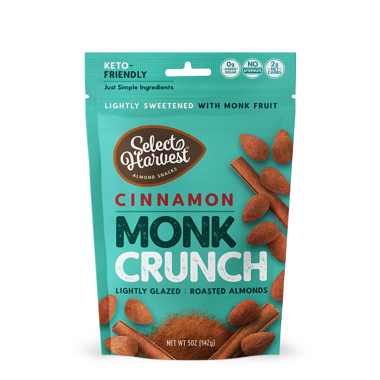 SH cinnamon Monk Crunch roasted Almonds