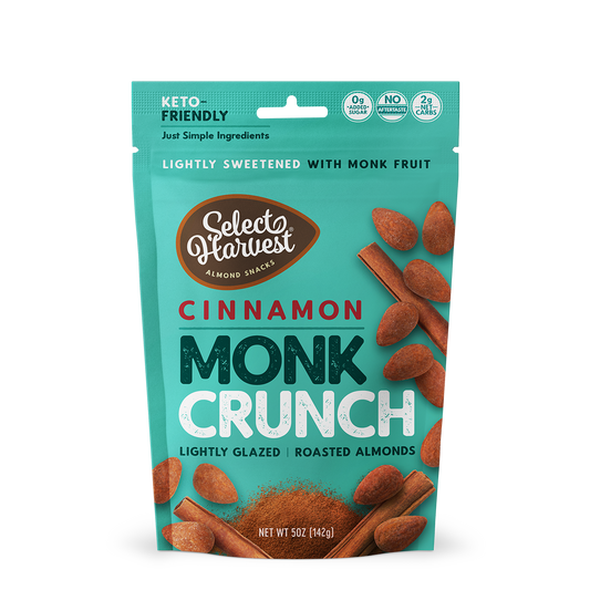 SH cinnamon Monk Crunch roasted Almonds