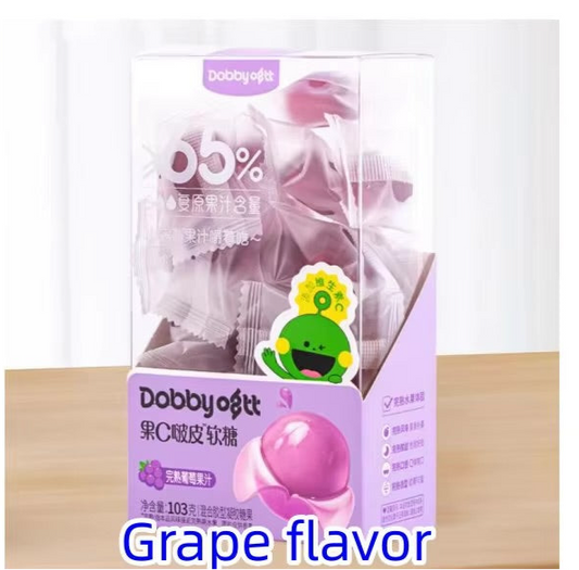 Dobby peel-able grape juicy gummy ترند ابو عطية .