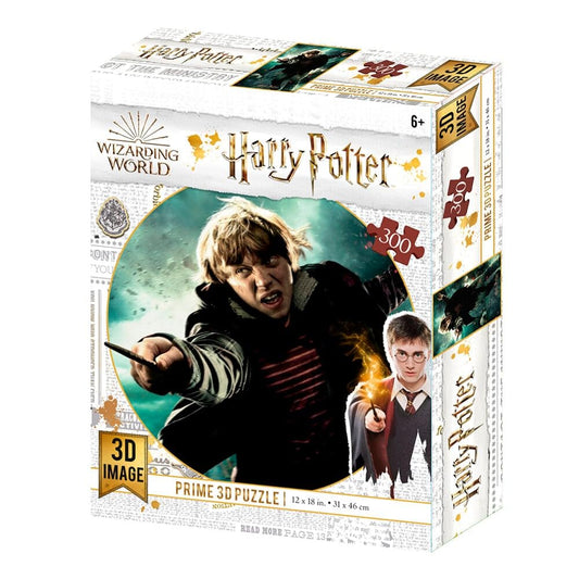 Harry Potter Wizarding World Prime 3D Puzzle - ron - 300 Pieces (NEW)