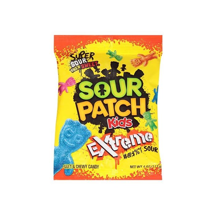 SOUR PATCH KIDS extreme جيلي ساور باتش حامض اكستريم