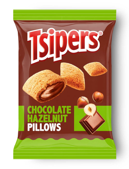 tsipers chocolate hazelnut pillows