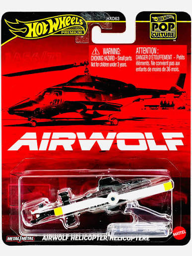 Hot wheels pop culture airwolf helicopter هوت ويلز ثقافة البوب إير وولف مروحية