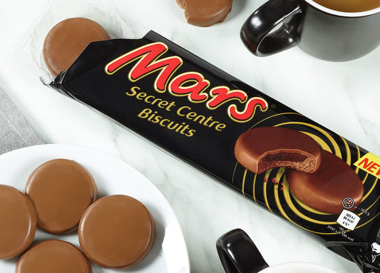 Mars secret center biscuits