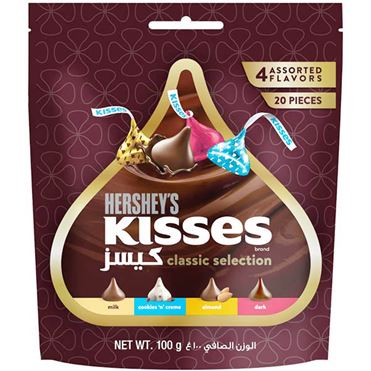 Hershey's Kisses Classic Selection Chocolate 100gm