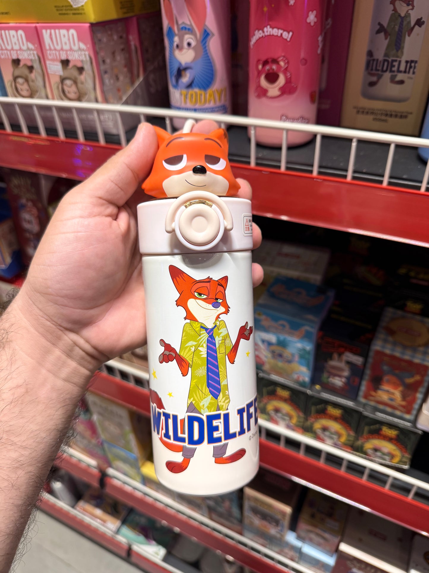 Disney zotopia nick wilde thermos