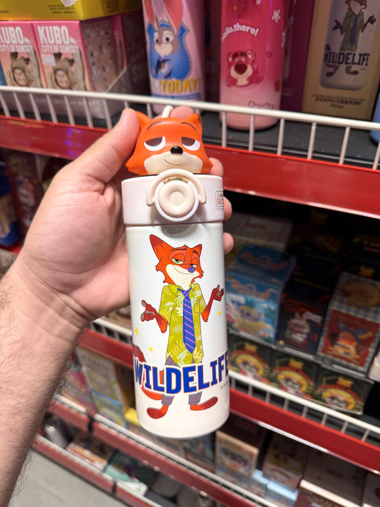 Disney zotopia nick wilde thermos