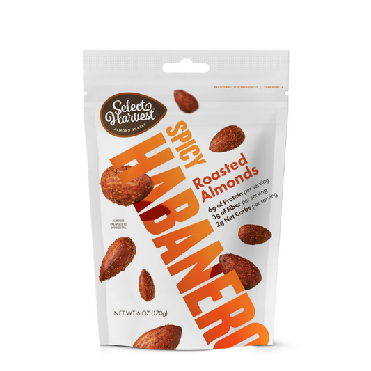 SH spicy habanero Crunch roasted Almonds