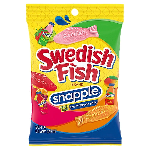 Swedish Fish & Friends snapple fruit flavour