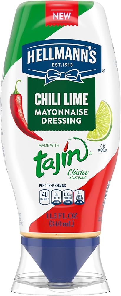 Hellmann's Chili Lime Mayonnaise Spread & Dressing Made With Tajin