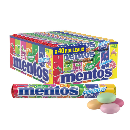 Mentos rainbow