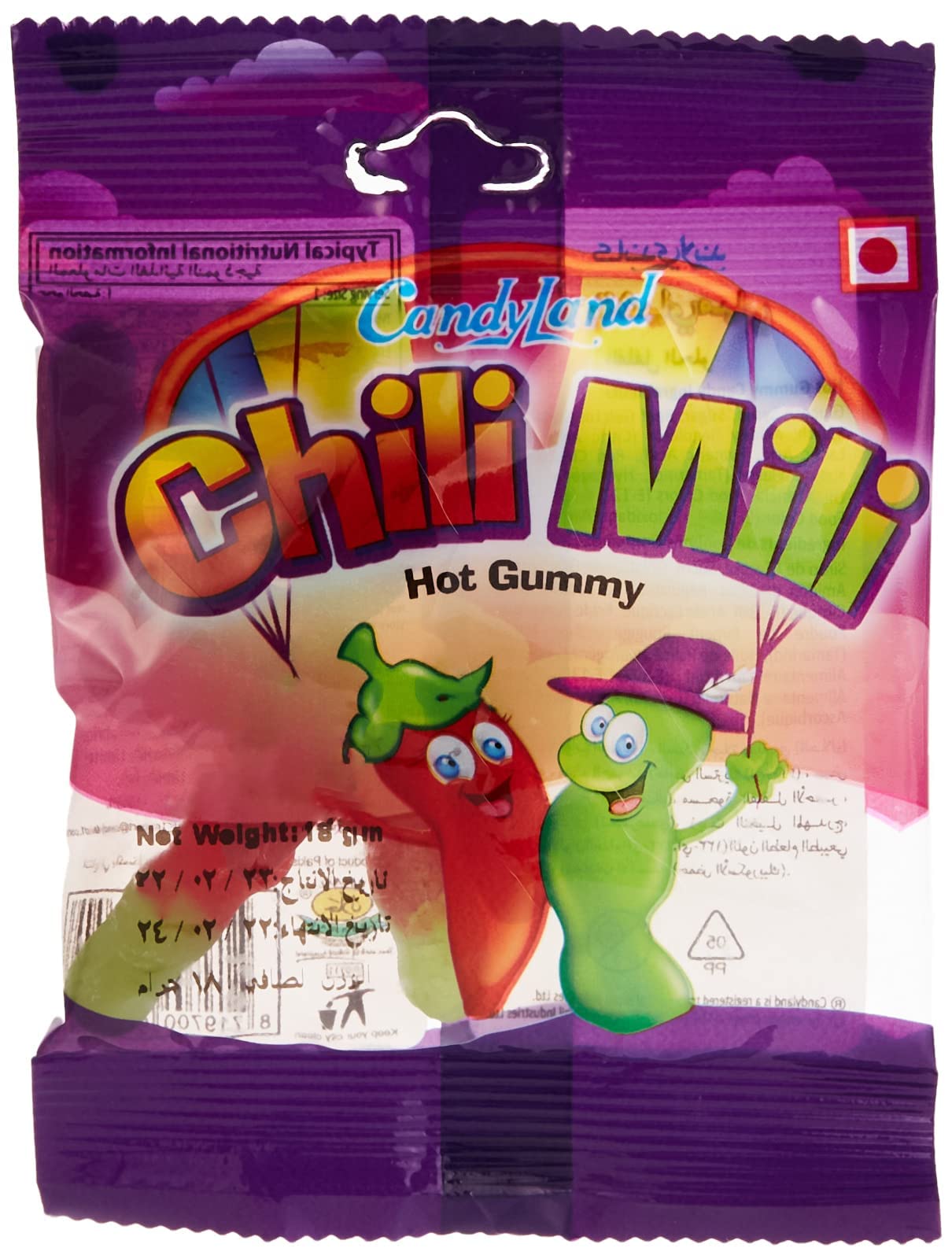 Hot and spicy chili mili jellies