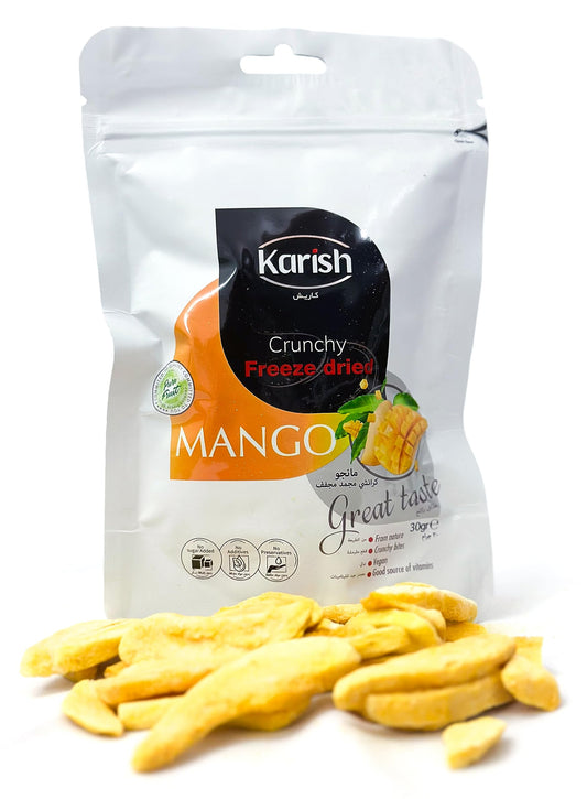 karish crunchy freeze dried mango