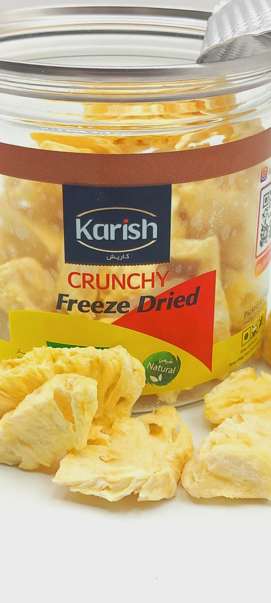 karish crunchy freeze dried pineapple