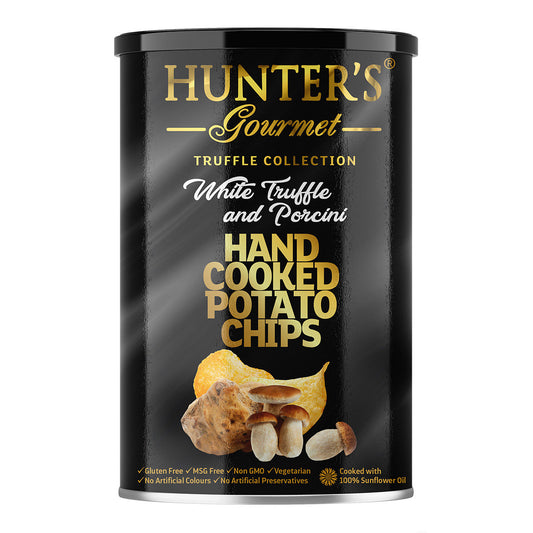 Hunter's Gourmet Truffle Collection White Truffle And Porcini بطاطس الهنتر بنكهة الترافل الابيض