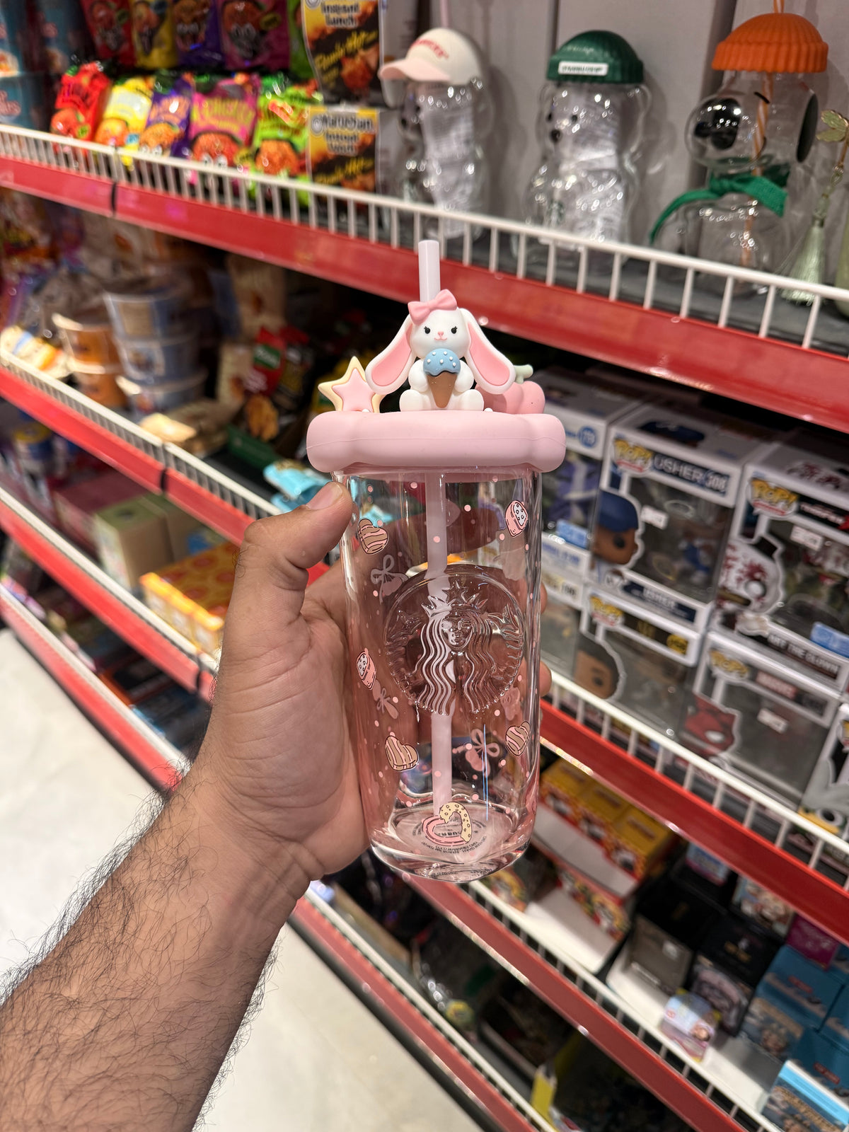 Starbucks cup kitty