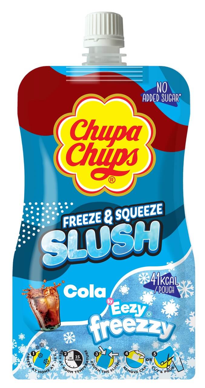 Chupa chups slush cola سلاش شوبا شوبس بنكهة الكولا