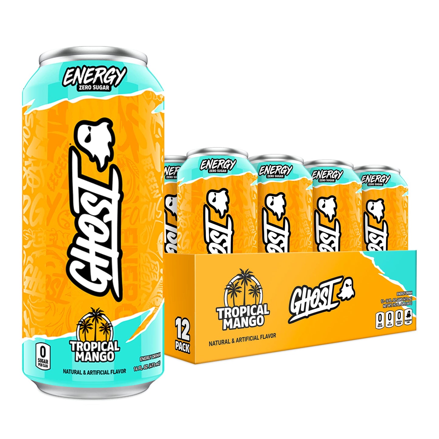 Ghost energy drink tropical mango