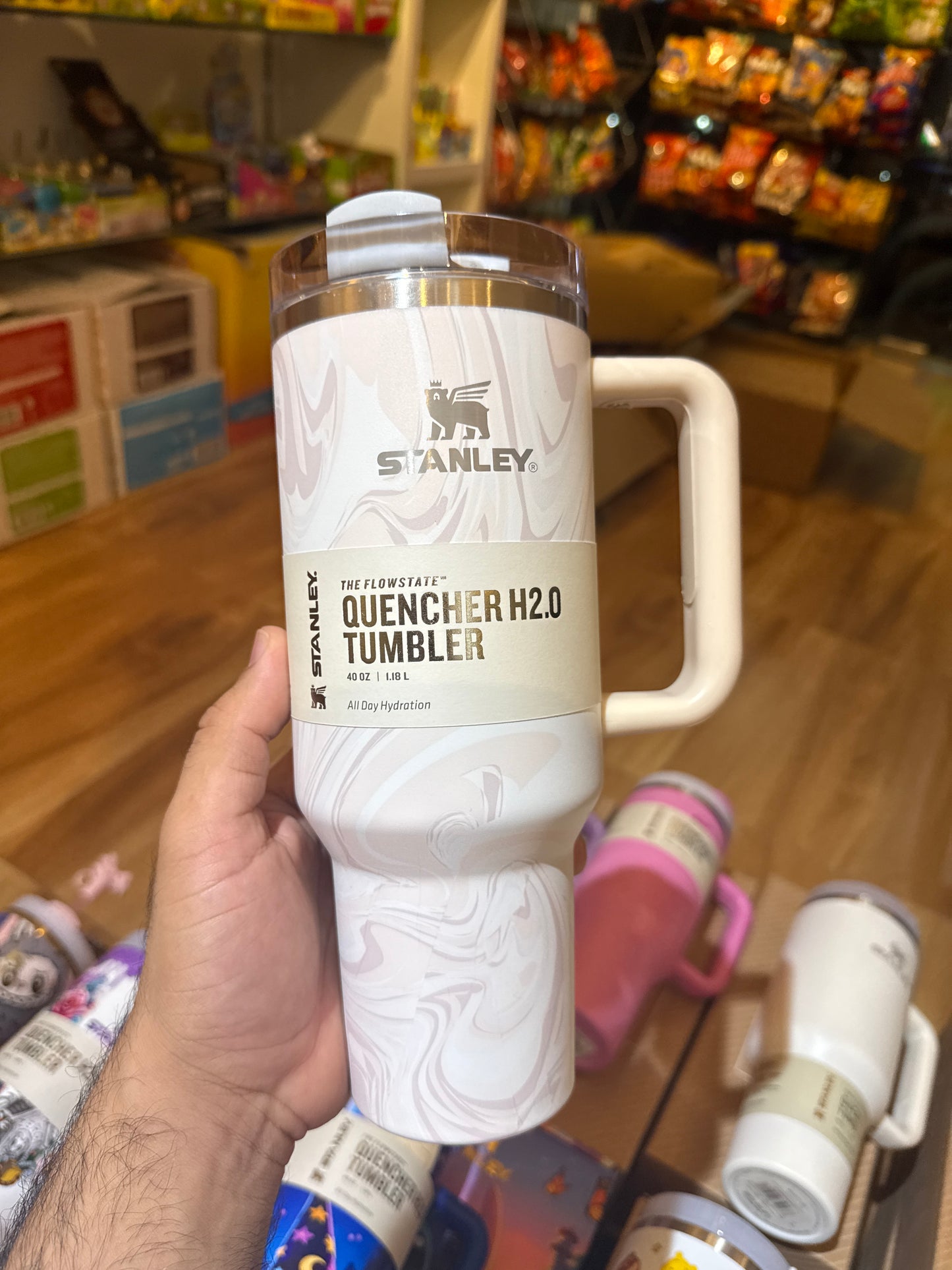 Stanley marble brown cup 1.18L