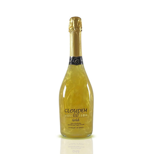 Cloudem Gold 0.0 Non Alcoholic Sparkling Magical Drink, 750ml