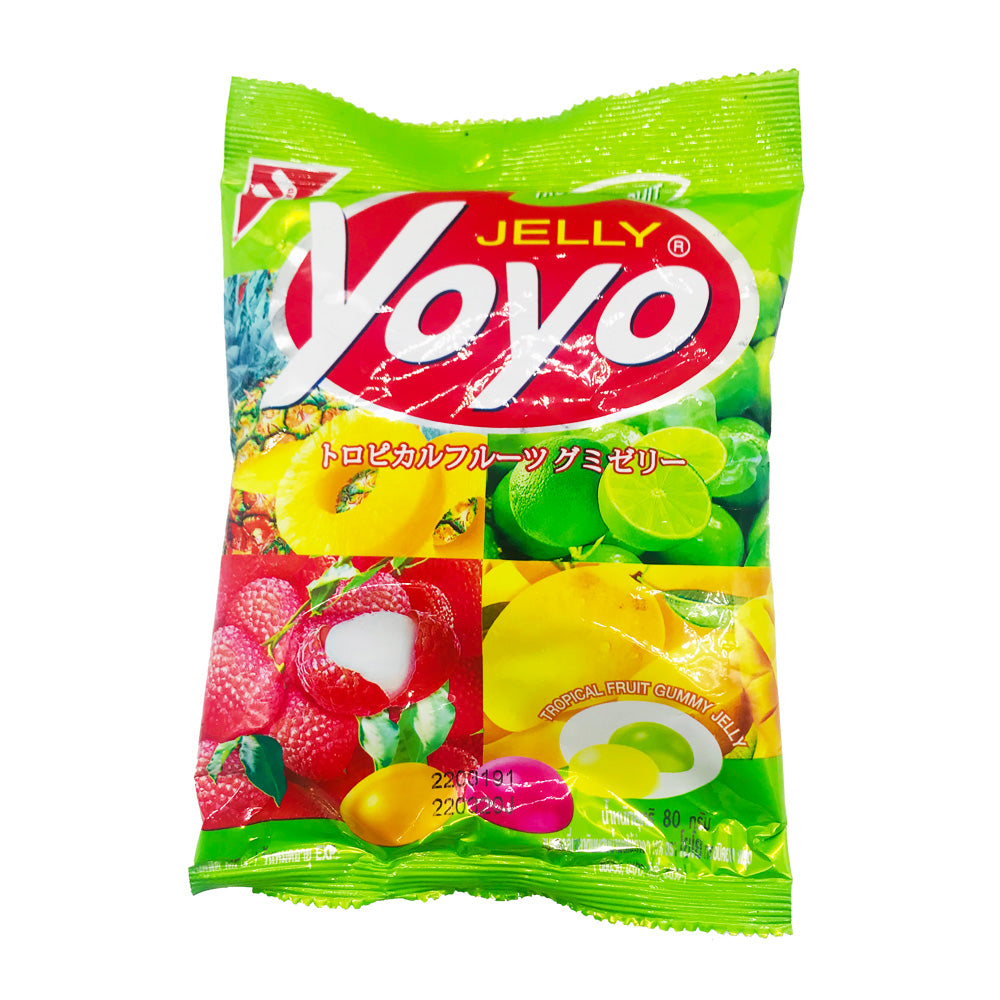 Yoyo jelly tropical fruit