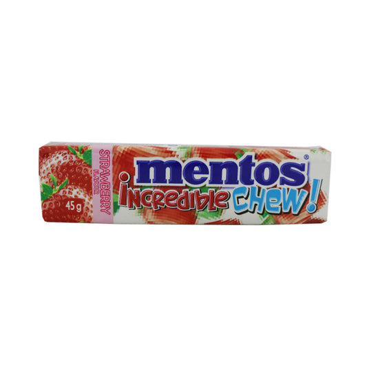 Mentos Incredible Chew -strawberry- 45G