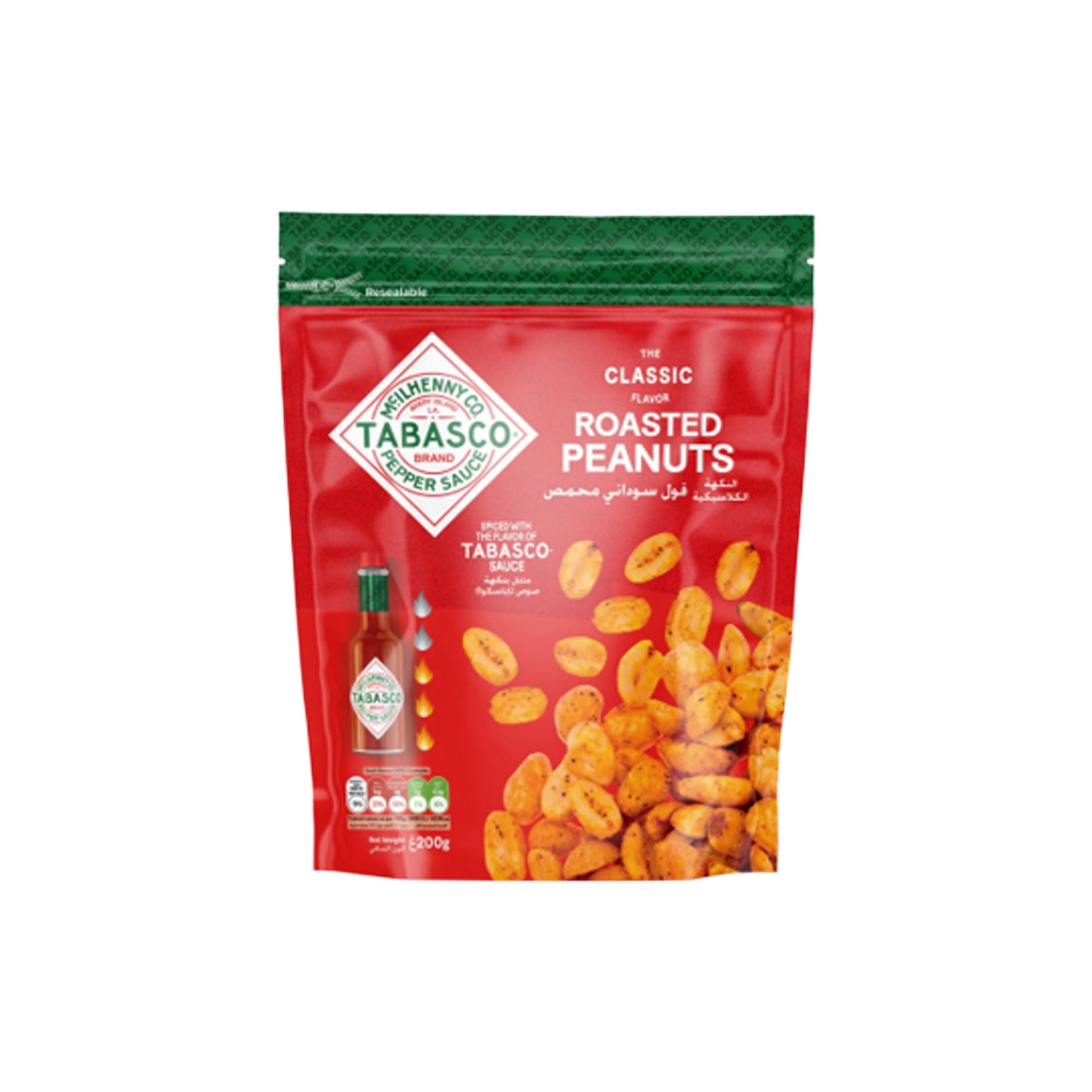 Tabasco roasted peanuts