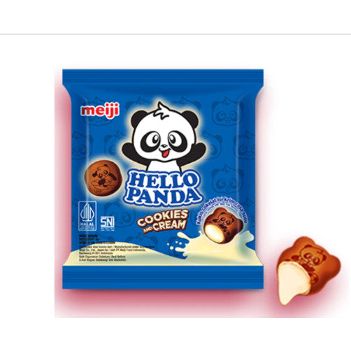 Meiji Hello panda cookies and cream