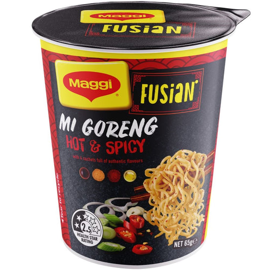 MAGGI FUSIAN HOT SPICY CUP