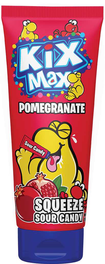 Kix max squeeze sour candy حلوى كيكس ماكس سكويز الحامضة