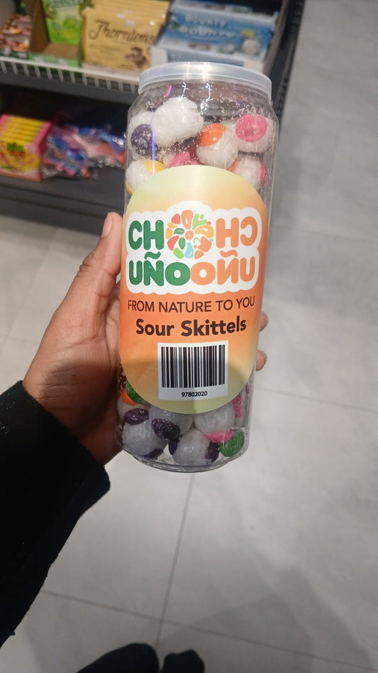 Chuno freeze dried sour skittles