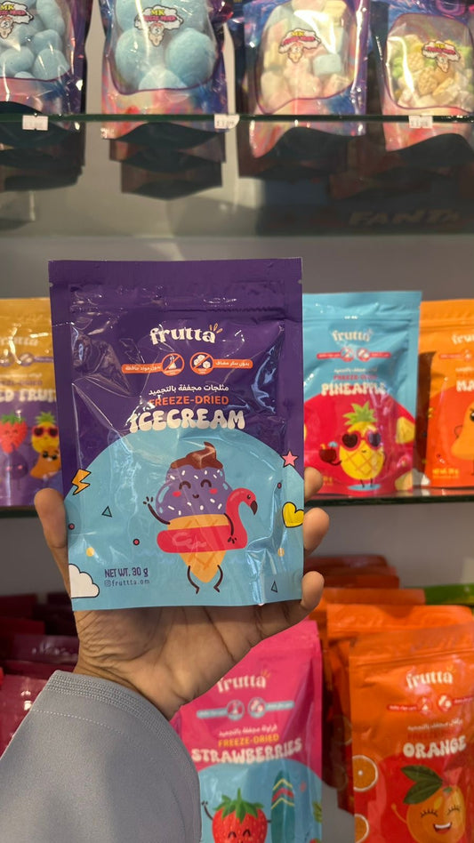 Frutta freeze dried ice cream