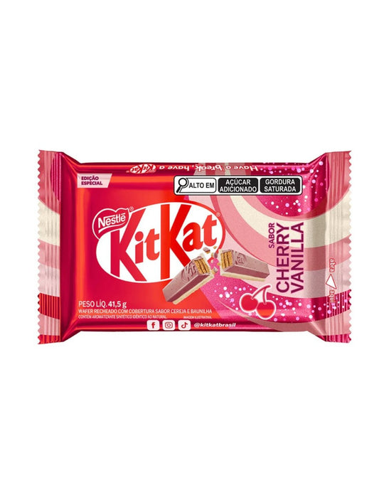 Kitkat cherry vanilla chocolate bar
