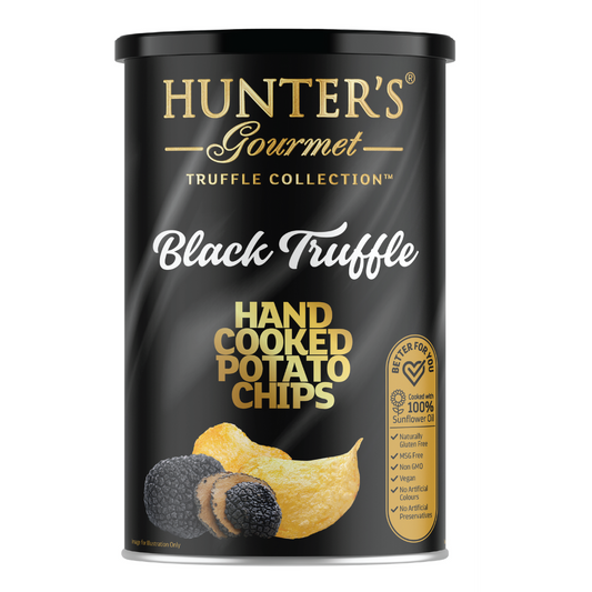 hunter Hand Cooked Potato Chips - Black Truffle